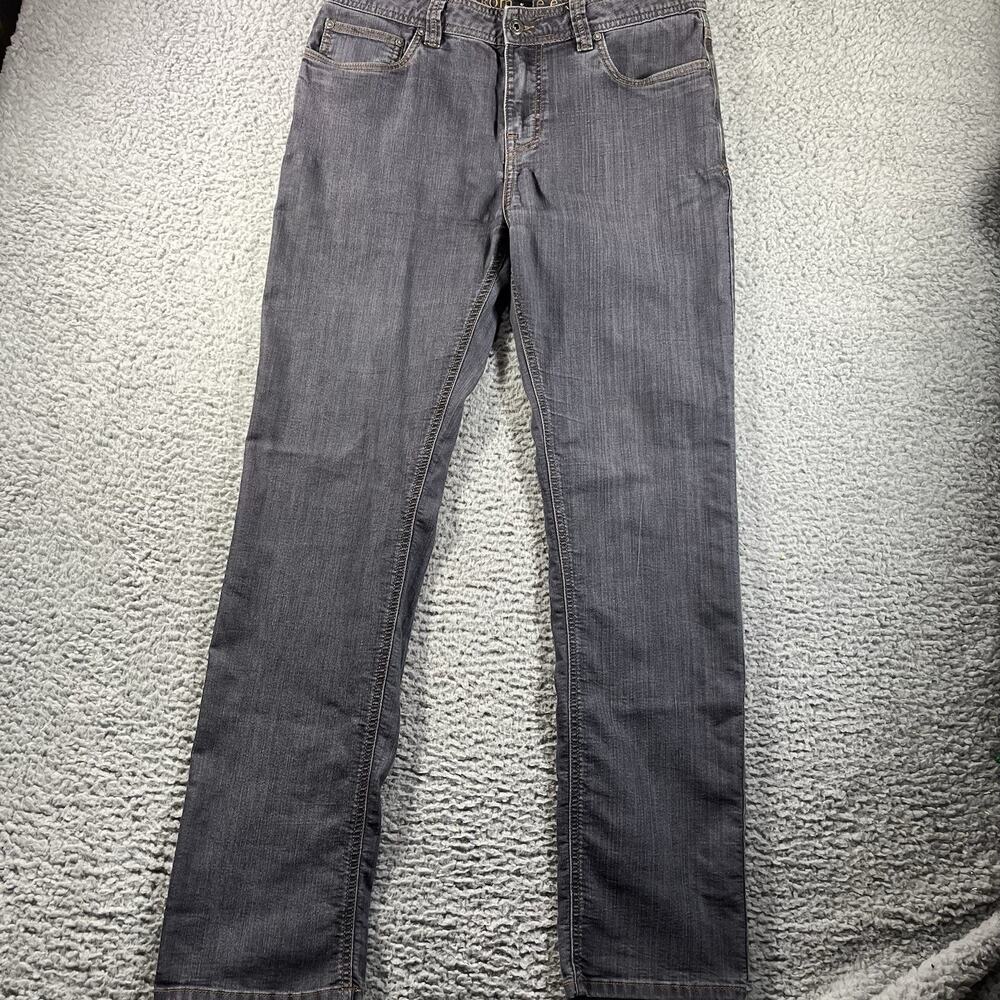 prAna Men Slim Fit Jeans Stretch Denim Pants 33x34 Organic Cotton 5-Pocket